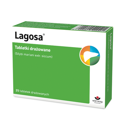 Lagosa 150, 25 tabletek drażowanych - zdjęcie produktu