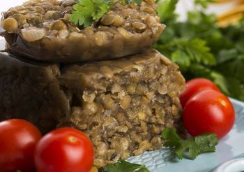 pasztet z soczewicy z ziołami