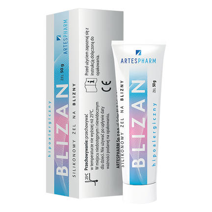 Blizan, silikonowy żel na blizny, 50 g - zdjęcie produktu