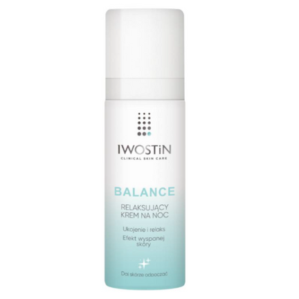 Iwostin Balance, relaksujący krem na noc, 50 ml - KOSMETYK
