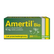 Amertil Bio 10 mg, 20 tabletek powlekanych