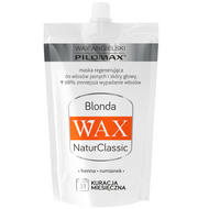 Maska do włosów niefarbowanych blond, nawilżająca i na wypadanie WAX Blonda, 50ml