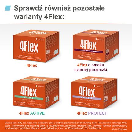 4Flex Complex, 30 kapsułek - Niedobór minerałów, Niedobór witamin