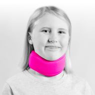 Kołnierz ortopedyczny typu Schantza dla dziecka, różowy, rozmiar S