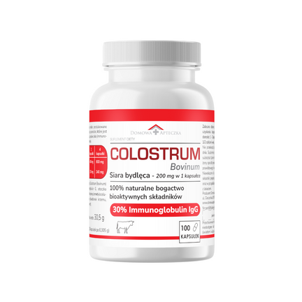 Colostrum, Bovinum, 100 kapsułek - zdjęcie produktu