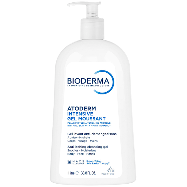 Bioderma Atoderm Intensive Gel Moussant, żel, 1000 ml