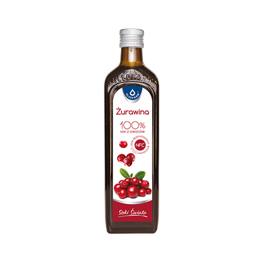 Oleofarm, Sok z żurawiny 100%, 490 ml