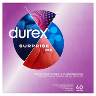 Prezerwatywy Durex Surprise Me, 40 sztuk