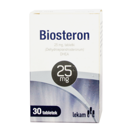 Biosteron 25 mg, 30 tabletek - zdjęcie produktu