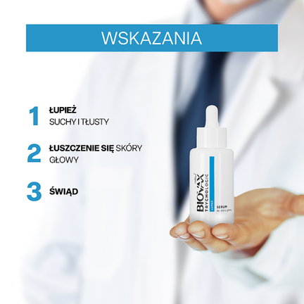 L'biotica Biovax Trychologic Łupież serum do skóry głowy, 50 ml - OCEANIC