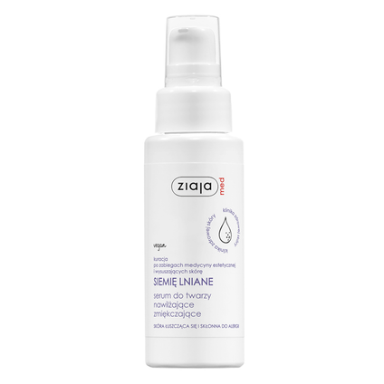 ZIAJA Ziaja Med Siemię lniane Serum do twarzy, 50 ml