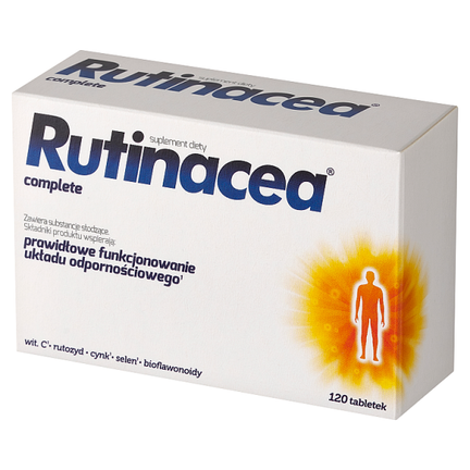 Rutinacea Complete, 90 + 30 tabletek gratis - SUPLEMENT DIETY
