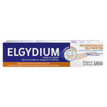 PIERRE FABRE ELGYDIUM Przeciwpróchnicowa pasta do zębów, 75 ml — Inhaltsstoffe i ocena