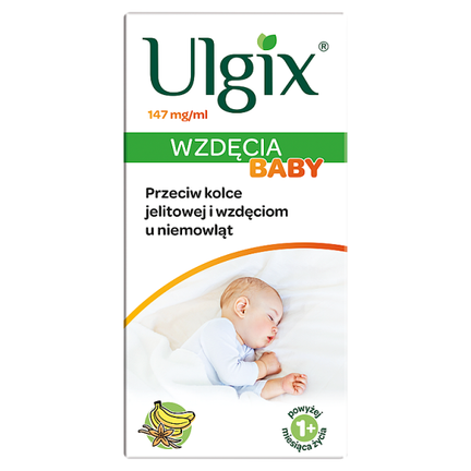 Ulgix Wzdęcia Baby, emulsja doustna, 40 g - zdjęcie produktu