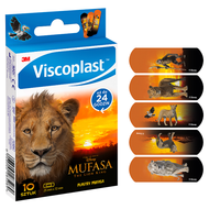 Viscoplast Plastry Mufasa Król Lew, 72 mm x 25 mm, 10 sztuk