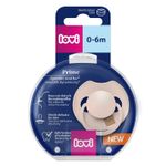 Lovi, smoczek silikonowy dynamiczny Nude, 0-6 m, 1 sztuka