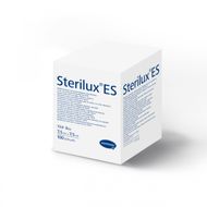 Sterilux ES, 7,5 cm x 7,5 cm, kompresy z gazy bawełnianej niejałowe, 13-nitkowe, 8-warstwowe, 100 sztuk
