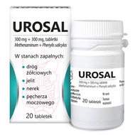Urosal, 300 mg + 300 mg, 20 tabletek