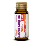Chela-Mag B6 + D3 Forte Shot, smak wiśniowy, 25 ml