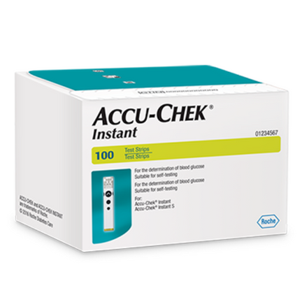 Paski testowe Accu-Chek Instant, 100 sztuk - zdjęcie produktu