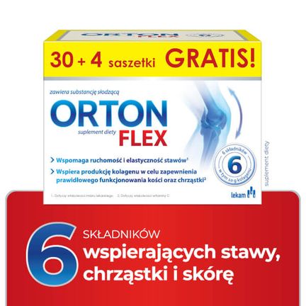 Orton Flex, 34 saszetki  - SUPLEMENT DIETY