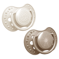 Smoczek silikonowy dynamiczny LOVI, Harmony Girl, 6-18 m, 2 sztuki