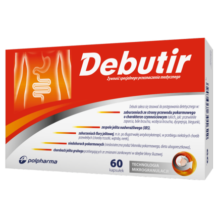 Debutir, 60 kapsułek - zdjęcie produktu