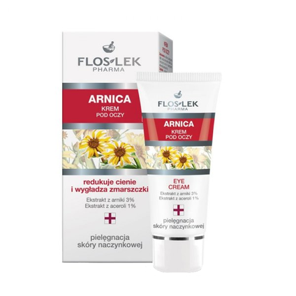 FLOS-LEK Floslek Pharma, krem pod oczy arnikowy, 30 ml