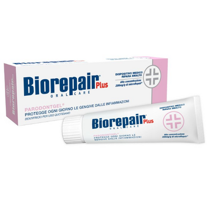 AB BERREN Biorepair Plus Parodontgel, pasta do zębów, 75 ml — Składniki i ocena