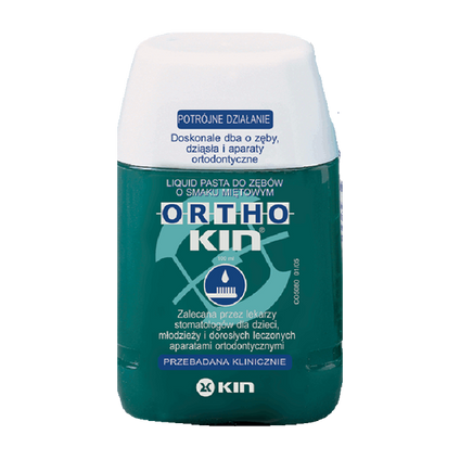 LABORATORIOS KIN S.A Orthokin Liquid, Zahnpasta, 100 ml — Inhaltsstoffe i ocena