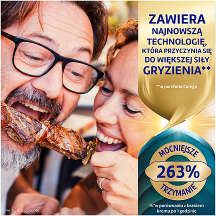 Corega Power Max Supreme All-in-1, krem mocujący do protez zębowych, 40 g - KLEJ