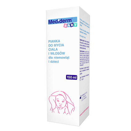 FARMINA Mediderm Baby pianka do mycia ciała i włosów, 150 ml — Składniki i ocena
