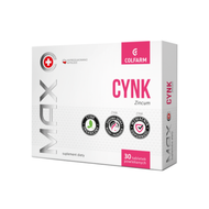 Max Cynk 10 mg, Colfarm 30 tabletek