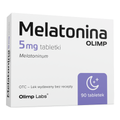 Melatonina Olimp, 5 mg, 90 tabletek - PRODUKT LECZNICZY NIEREFUNDOWANY OTC