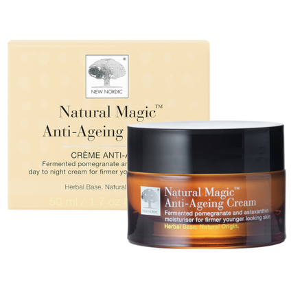 NEW NORDIC MANUFACT. Natural Magic Anti-Ageing Cream, krem przeciw starzeniu, 50 ml — Inhaltsstoffe i ocena