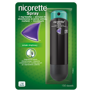 Nicorette Spray, aerozol do stosowania w jamie ustnej, 150 dawek, 13,2 ml