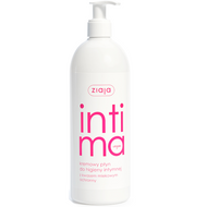 Ziaja Intima, kremowy płyn do higieny intymnej z kwasem mlekowym, 500 ml