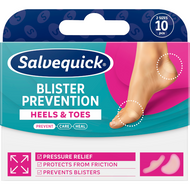 Salvequick, Blister Prevention Mix, plaster, 10 sztuk
