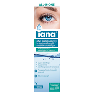 Iana, żel pielęgnacyjny, do soczewek kontaktowych, 100 ml