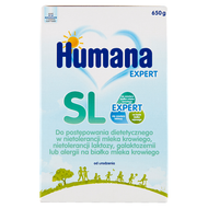 Humana SL, bezmleczny preparat sojowy, proszek 650 g