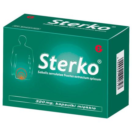 Sterko 320 mg, 60 kapsułek miękkich - PRODUKT LECZNICZY NIEREFUNDOWANY OTC