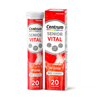 Centrum Vital Senior, 20 tabletek musujących