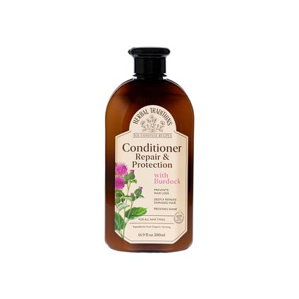 ELEVITA Herbal Traditions, odżywka do włosów z łopianem, 500 ml — Składniki i ocena