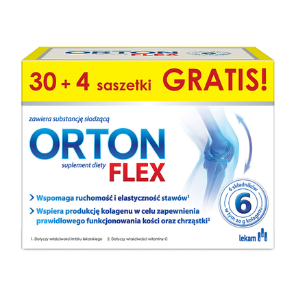 Orton Flex, 34 saszetki  - cena