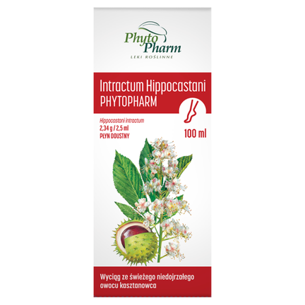 Wyciąg z kasztanowca Phytopharm, 100 ml - zdjęcie produktu