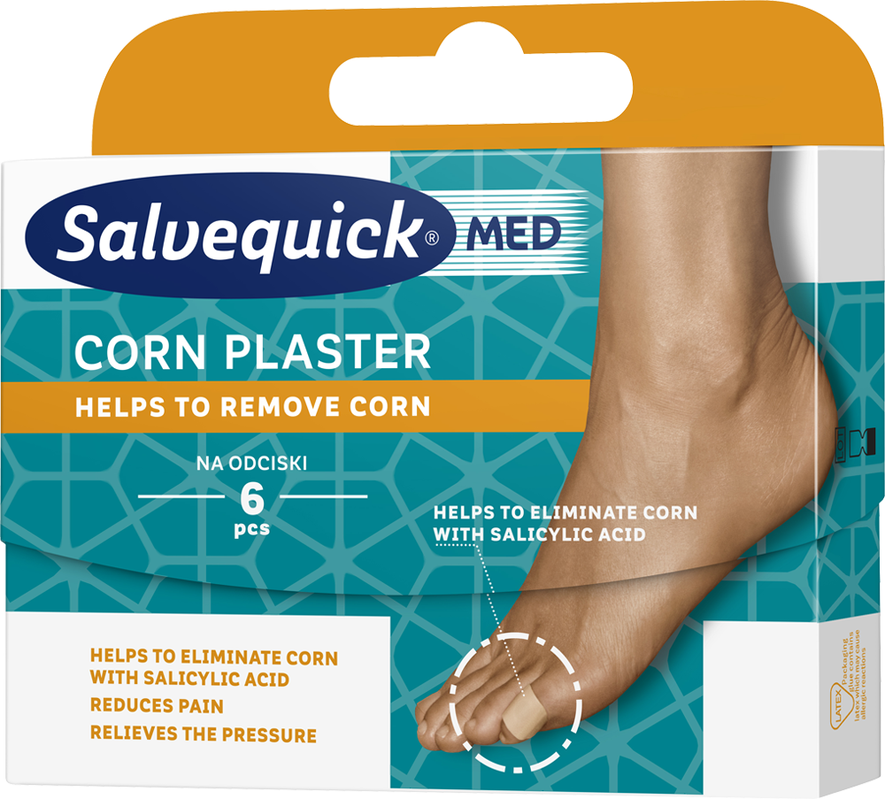 Salvequick Corn, plastry na odciski, 6 sztuk