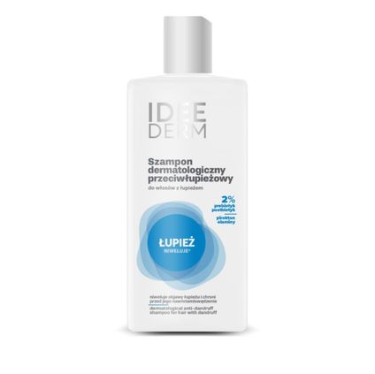 IDEEPHARM Idee Derm, dermatologiczny szampon przeciwłupieżowy, 300 ml — Składniki i ocena