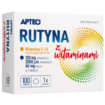 Rutyna z witaminami APTEO, 100 tabletek