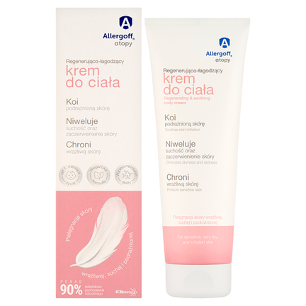 Allergoff, krem do ciała, regenerująco-łagodzący, 250 ml - zdjęcie produktu