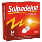 Solpadeine 500 mg + 8 mg + 30 mg, 24 tabletki musujące